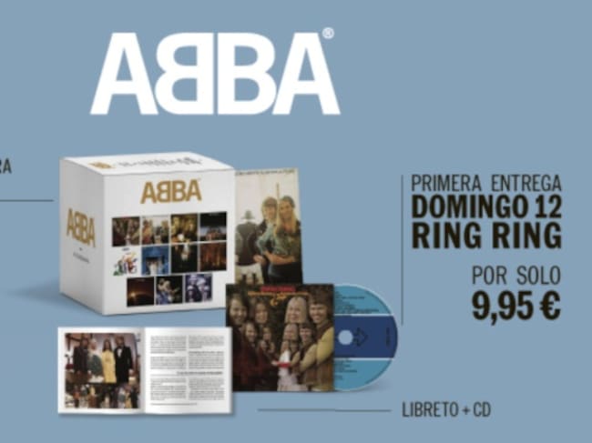 Colección con toda la discografía de ABBA con LOS40 Classic y El País.