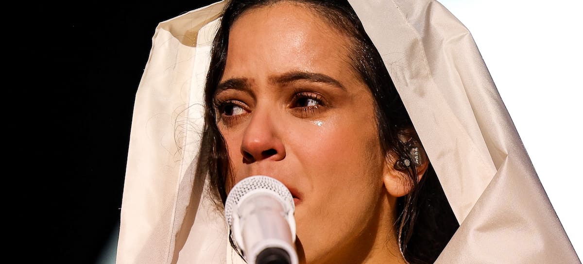 Rosalía en el LUX Tour en Barcelona el 13 de abril de 2026, en el Palau Sant Jordi. Christian Bertrand