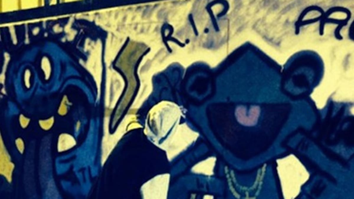 El graffiti de Justin Bieber