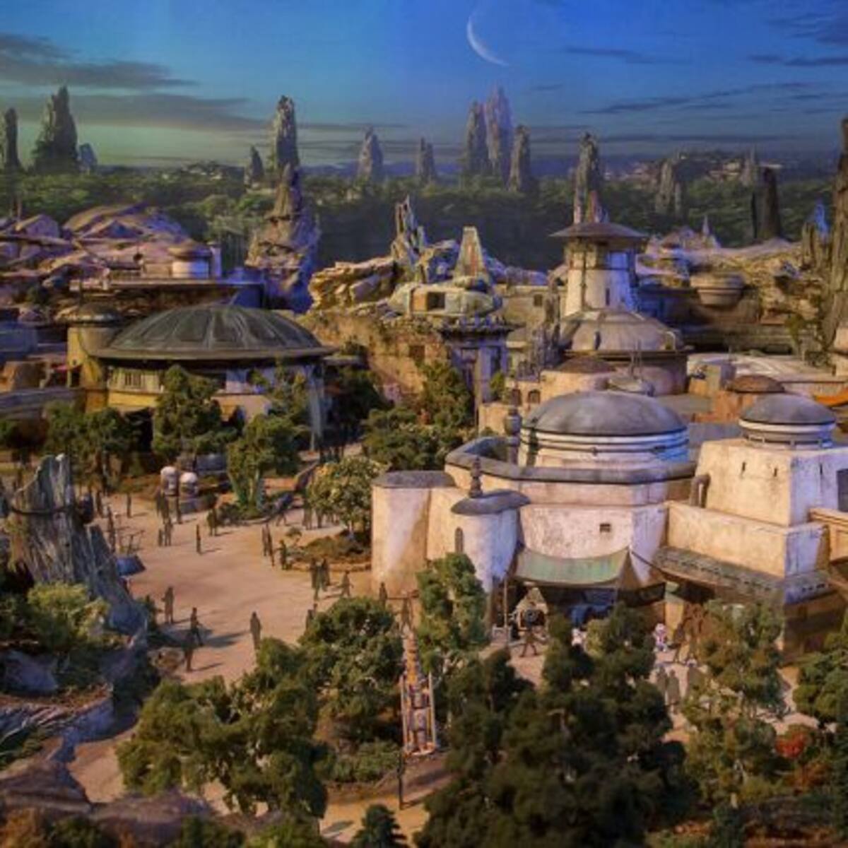 Así será "Star Wars Land" en Disney