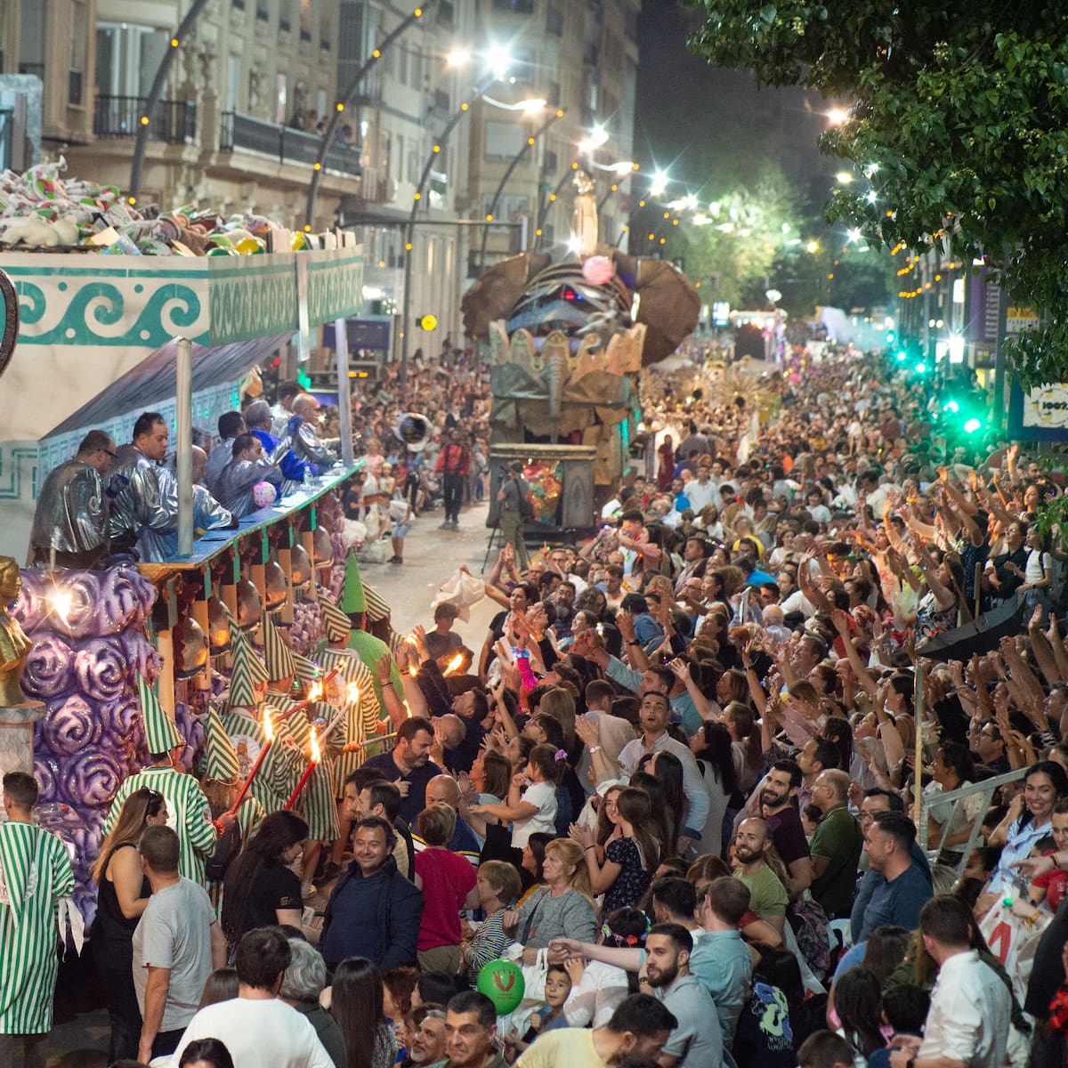 El Desfile de la llegada de la Sardina 2026 en Murcia: horario, recorrido y cortes de tráfico