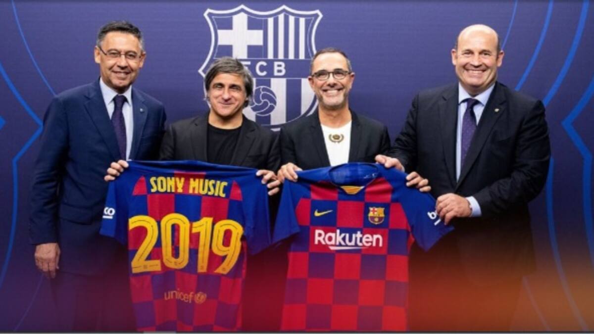 Sony Music se une a FC Barcelona
