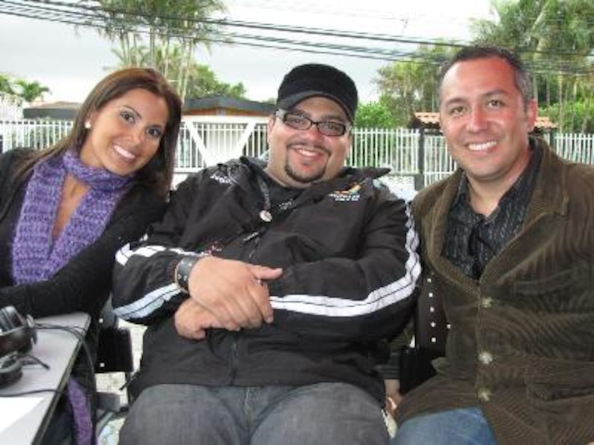 Ana Lucía, Tavo y Humberto Vargas