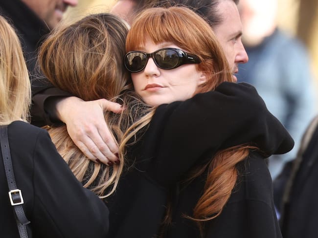 Nicola Roberts en el entierro de Liam Payne. (Photo by Dan Kitwood/Getty Images)