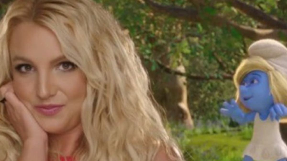 Con "Ooh La La" Britney deleita en "Los Pitufos 2"