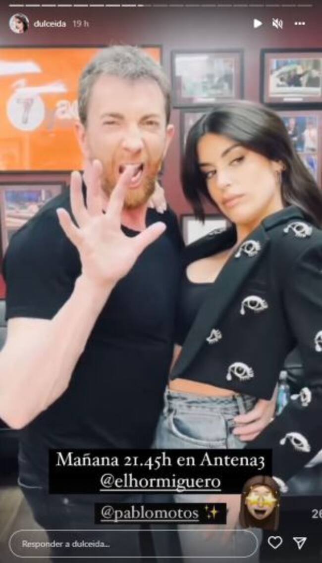 Pablo Motos y Dulceida