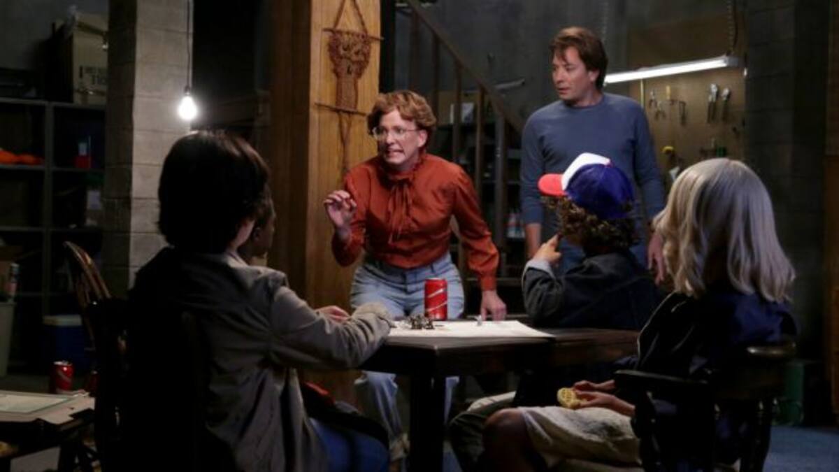 Elenco de Stranger Things visitó el Tonight Show de Jimmy Fallon
