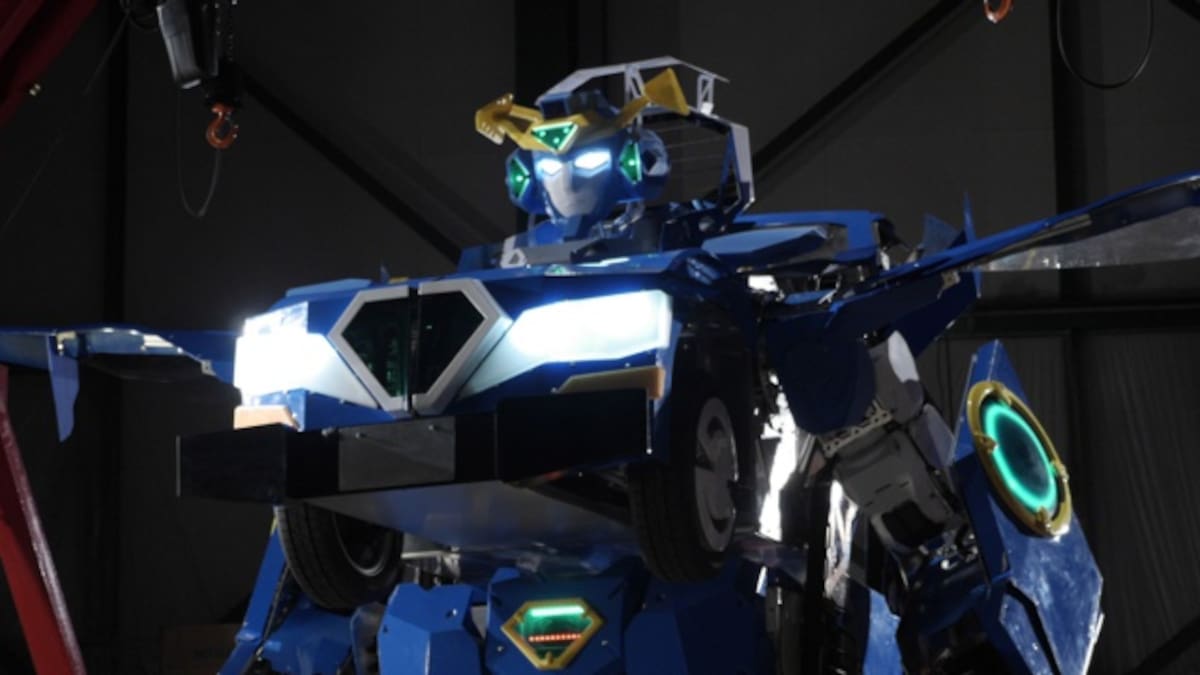 Crean un verdadero un transformer en Japón