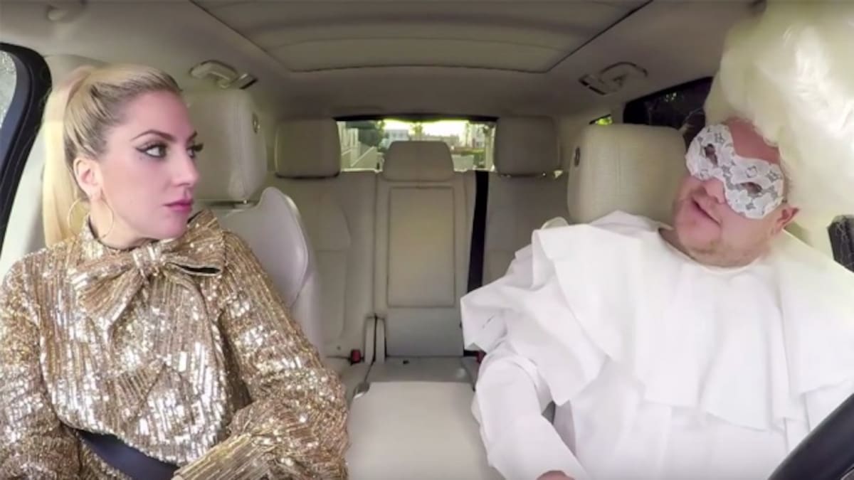¡Diosa! Lady Gaga se apoderó del Carpool Karaoke