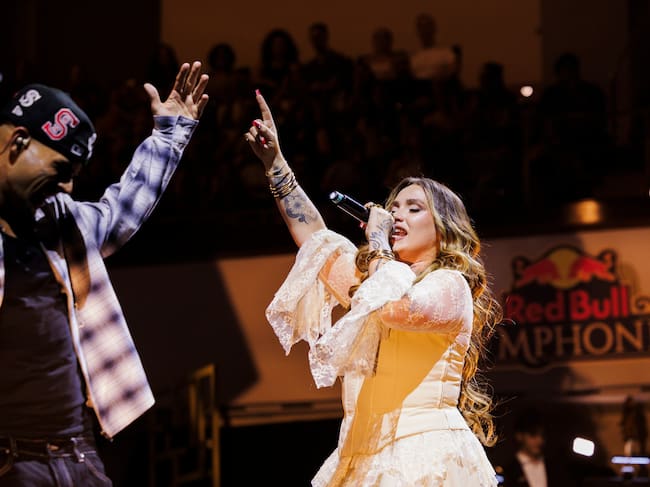 Fernando Costa y Lia Kali, juntos en el escenario