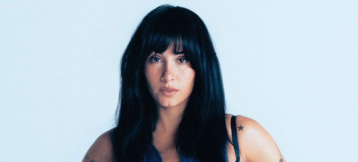 Aitana en la sesión de fotos como parte de la promoción de 'Cuarto azul', su cuarto álbum de estudio