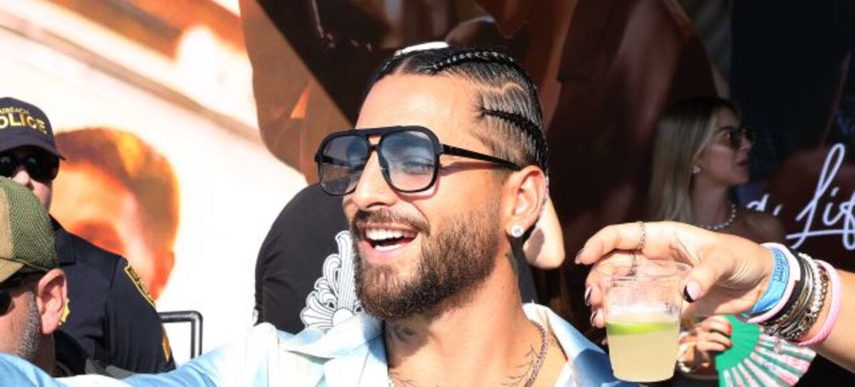 Maluma de fiesta