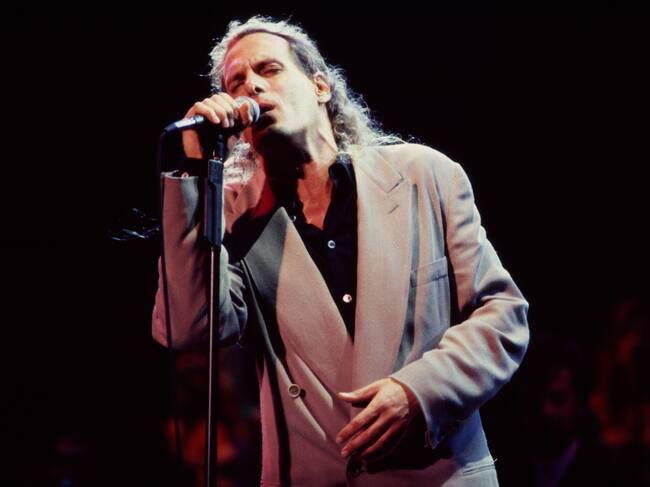 El cantante estadounidense Michael Bolton en una actuación en Nueva York en 1991.