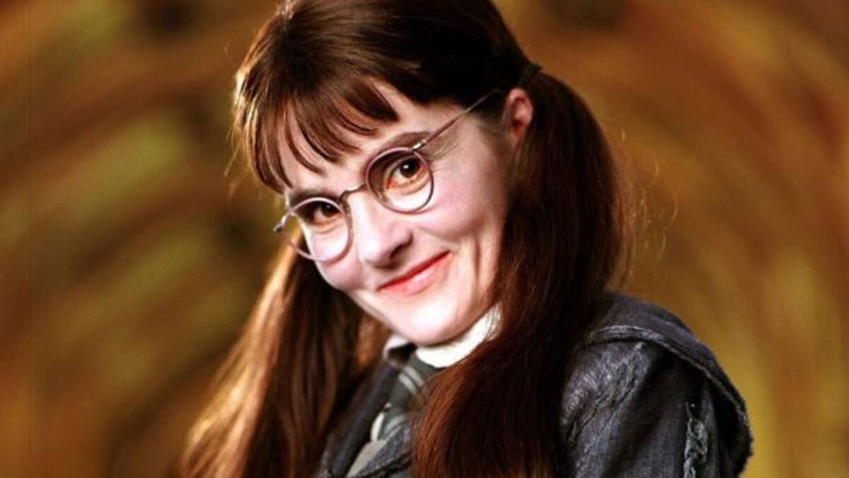Así se ve Myrtle La Llorona de Harry Potter 15 años después