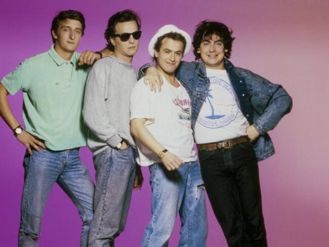 Hombres G en 1982.