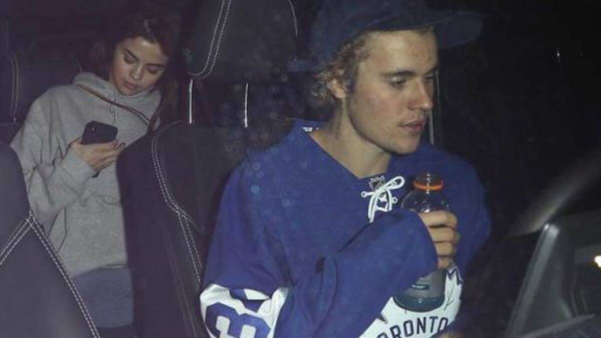 ¡Selena Gómez estuvo en el partido de Hockey de Justin Bieber!