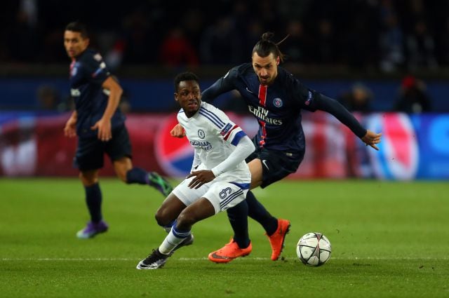 Ibrahimovic en el PSG - Chelsea.