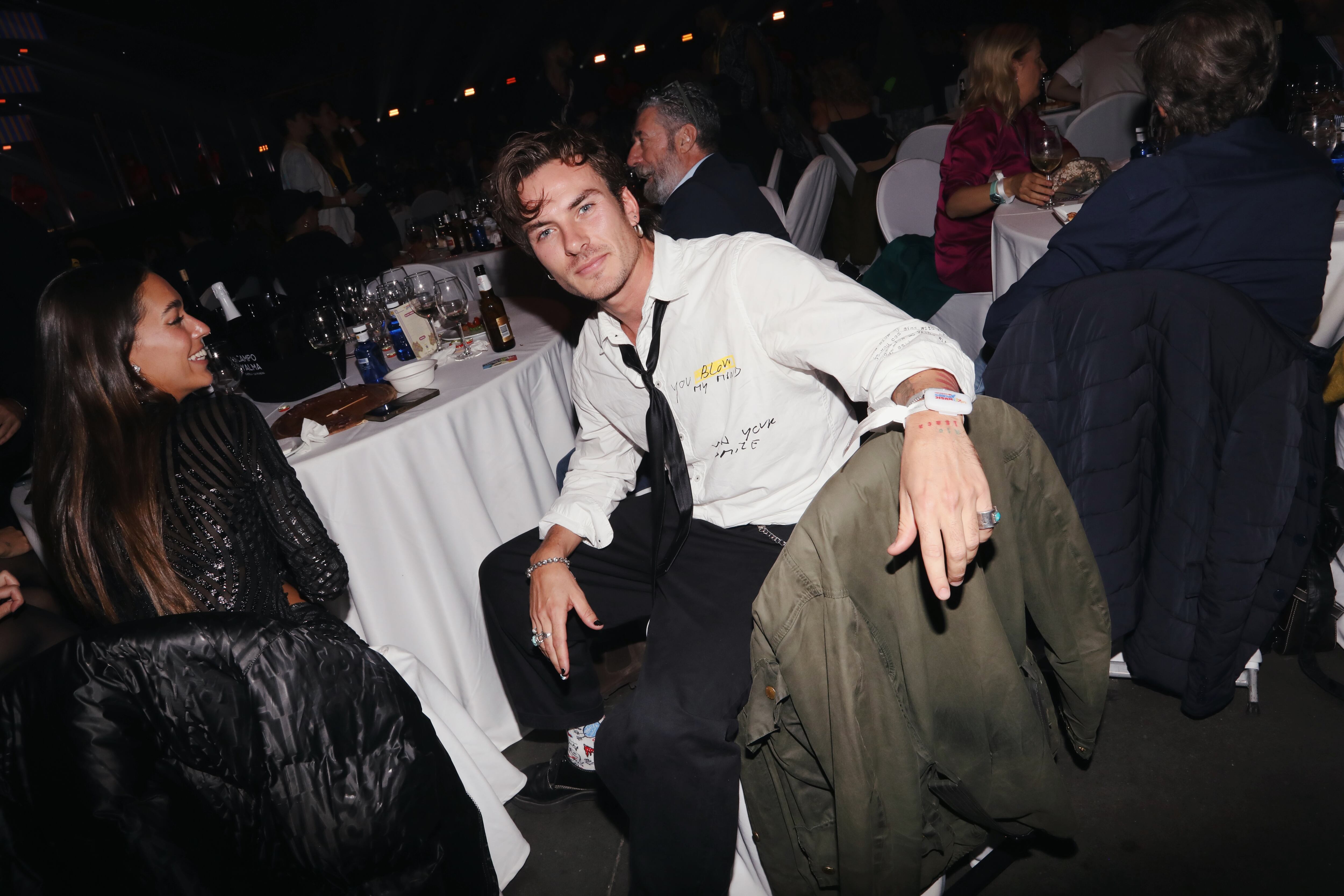 Andrés koi (ex Dvicio), en la gala.