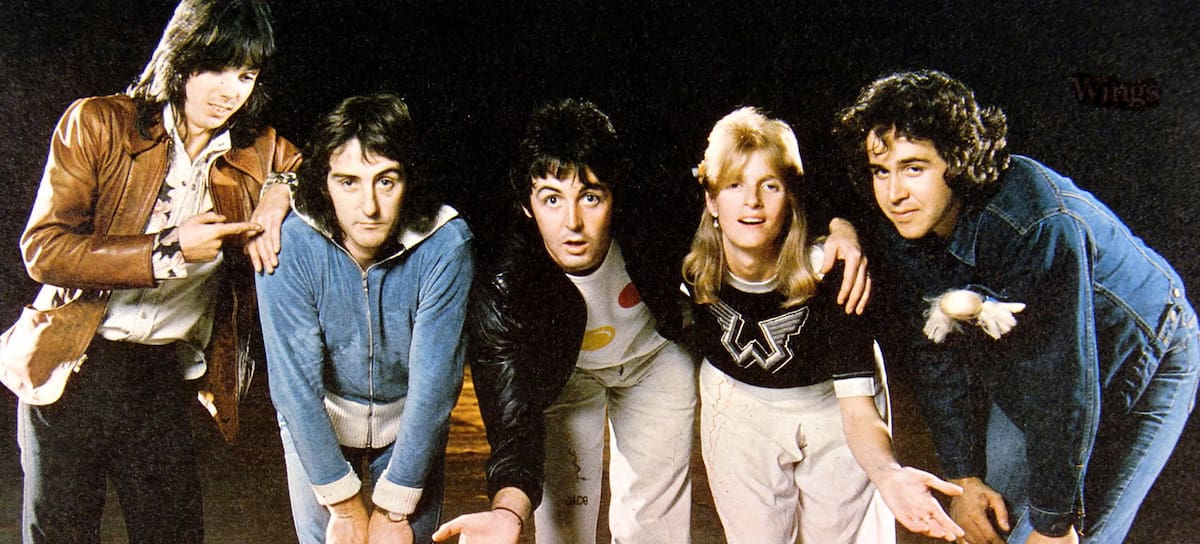 Paul McCartney & Wings, en los años 70.