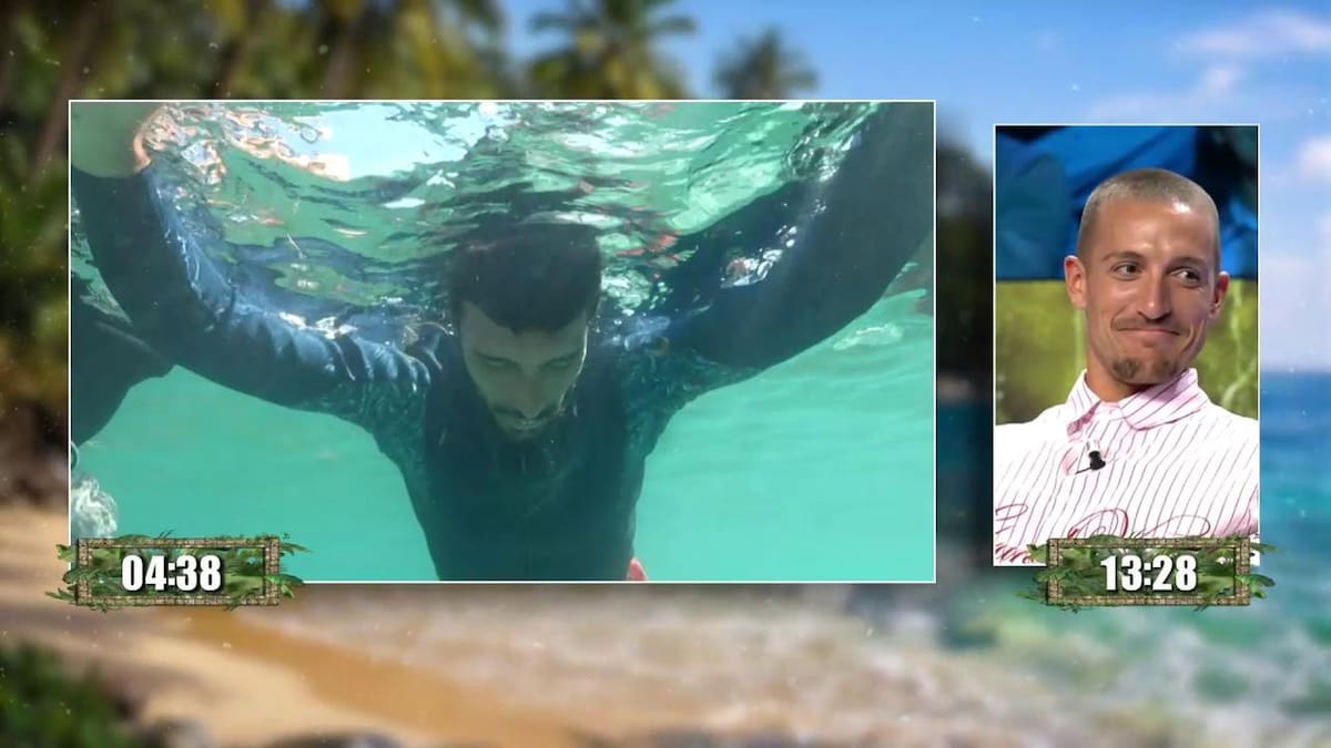 Prueba de apnea en ‘Supervivientes 2026’ con record histórico que le quita su título a Rubén Torres: "Me alegro mucho"