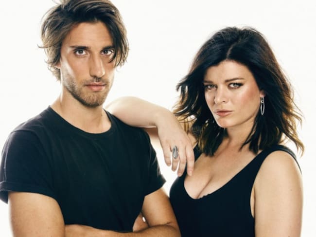 Gavin Moss y Cecilia Krull.