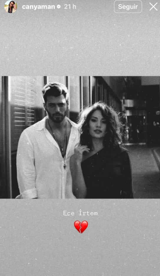 Can Yaman y Ece Írtem