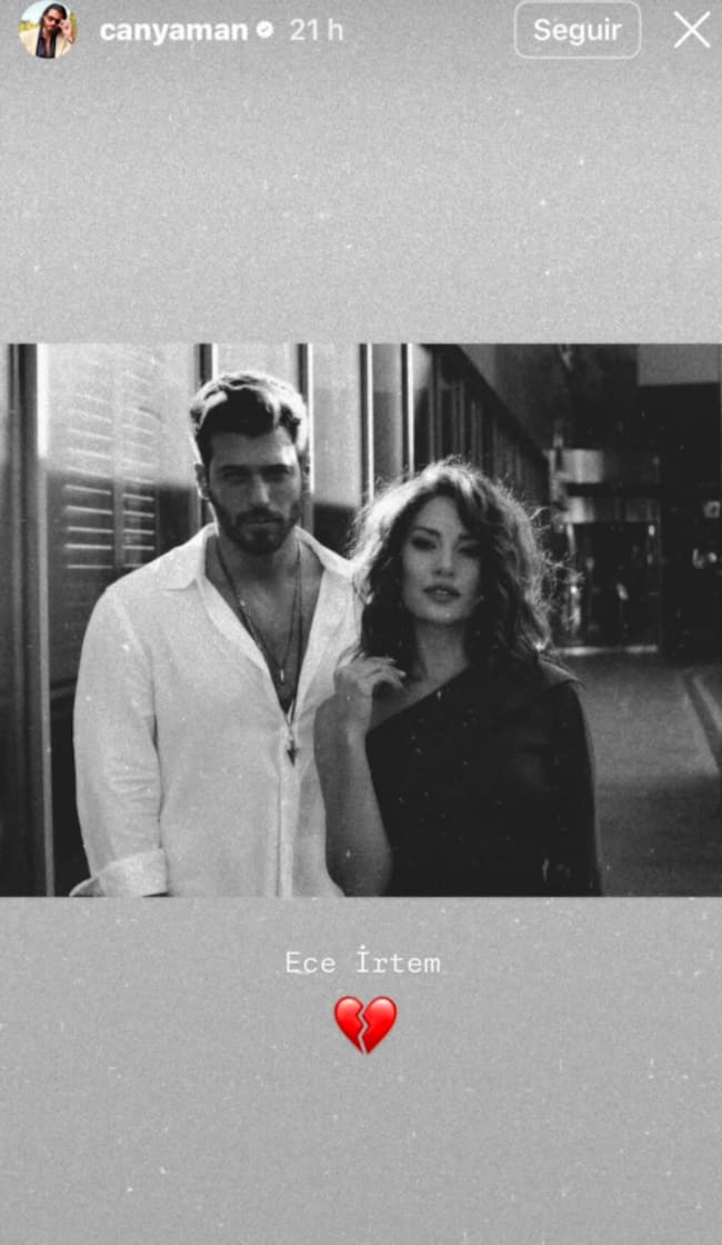 Can Yaman y Ece Írtem