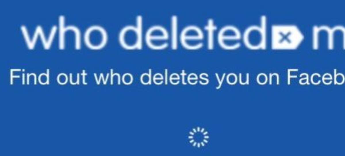 Averiguá quién te eliminó de Facebook!