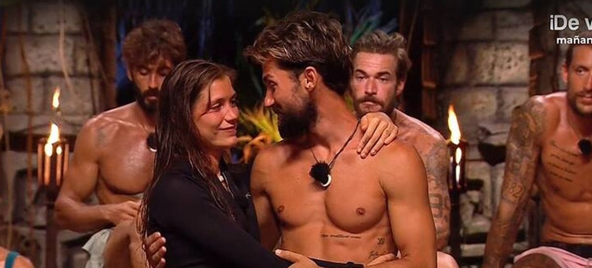 Miri Pérez-Cabrero y Alejandro Albalá, obligados a separarse en 'Supervivientes All STars 2'.