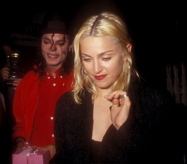 Michael Jackson y Madonna, en 1991.