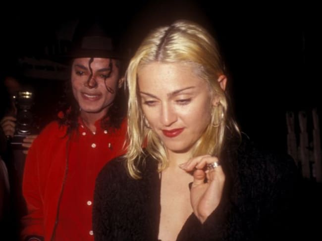 Michael Jackson y Madonna, en 1991.