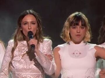 Rigoberta Bandini no defrauda con su actuación en el Benidorm Fest 2022 (teta incluida)