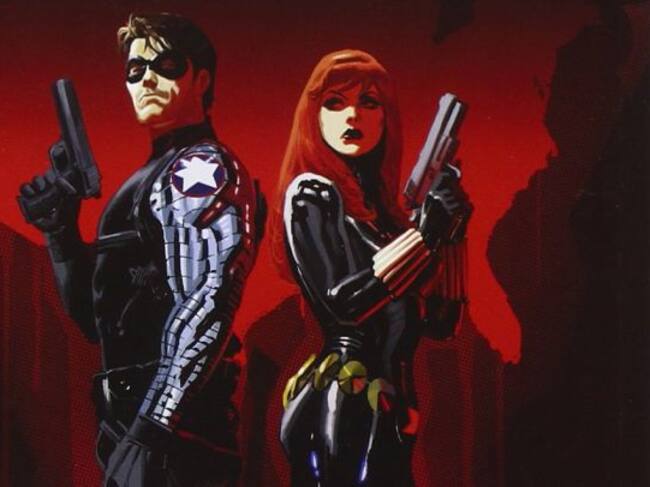 Soldado de Invierno y Viuda Negra.