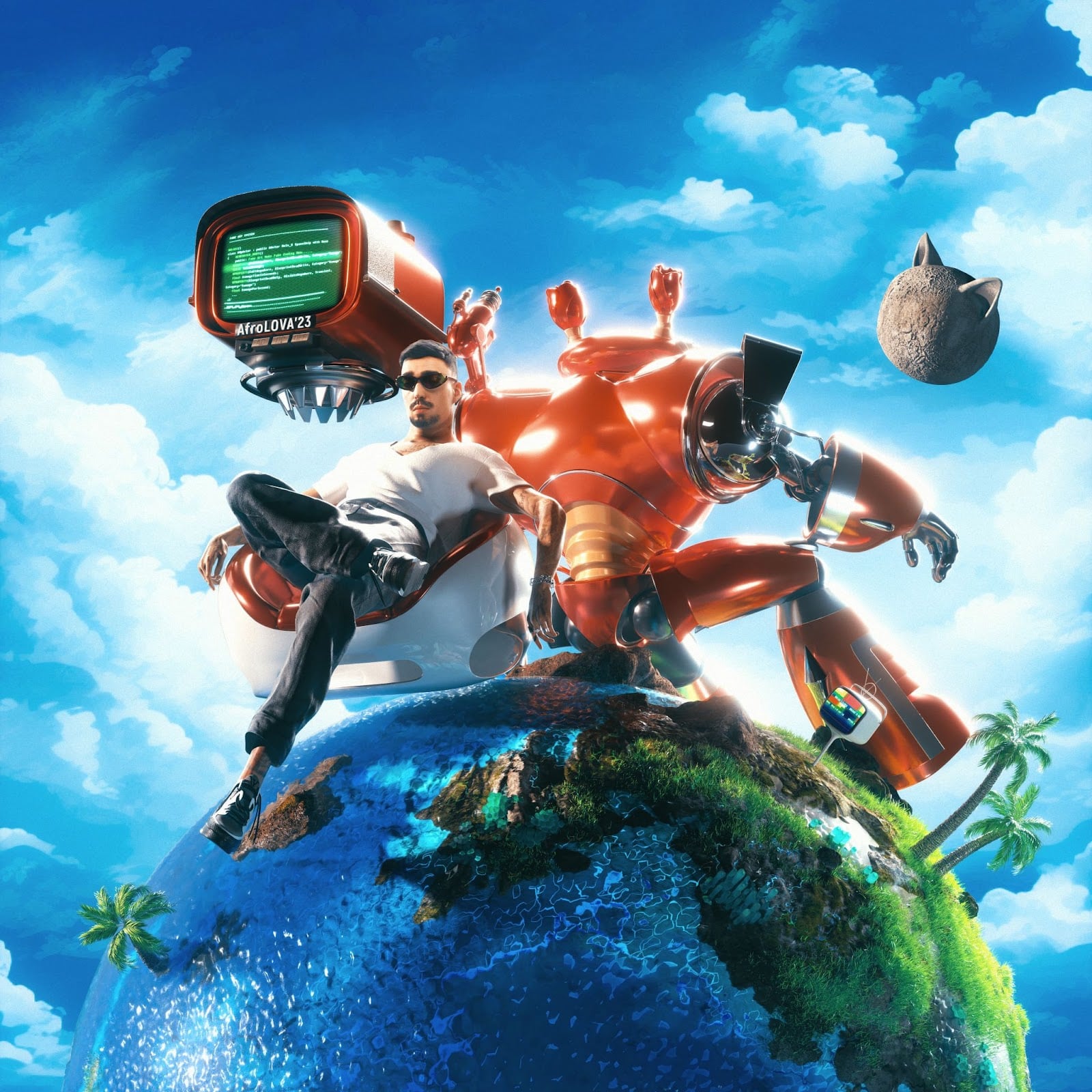 Portada de 'AfroLOVA' 23', el nuevo disco de Rels B