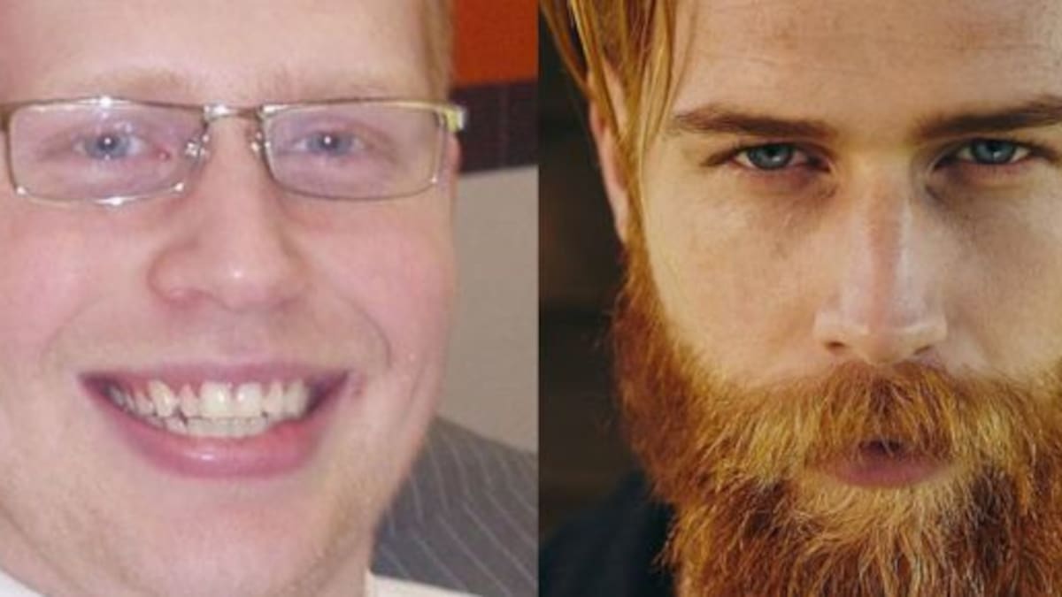 Este hombre se dejó la barba y ahora es modelo