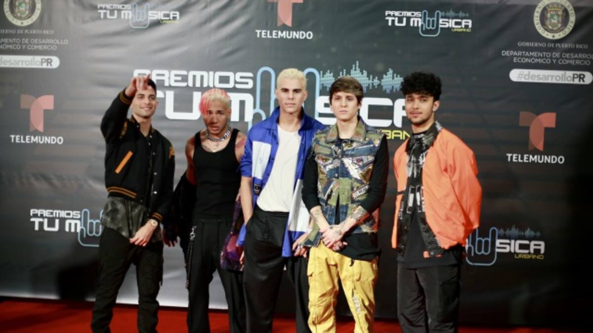 Tony Aguilar entrevista a la Cnco en LOS40 Global Show