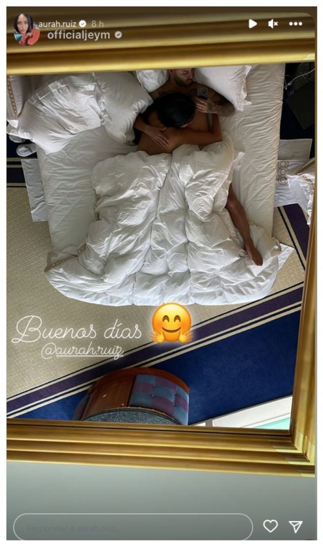 La sensual foto de Aurah Ruíz y Jesé Rodríguez 