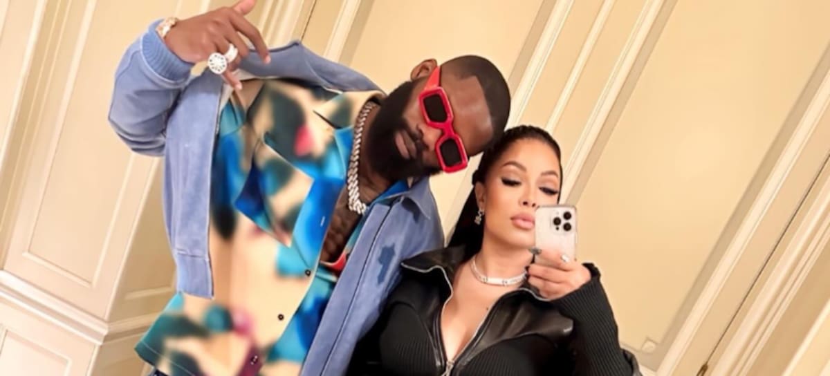 El El influencer Igho 'Tiny' Ubiribo y su mujer (@danisimbaallen)