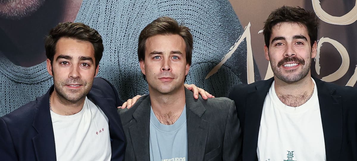 Hermanos Martínez, en el estreno del documental 'Cuando nadie me ve' de Alejandro Sanz.