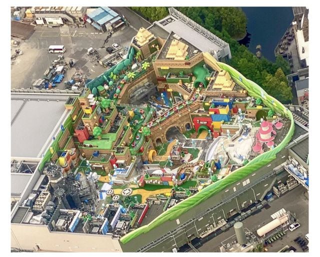 Super Nintendo World toma forma en Universal Studios Japón