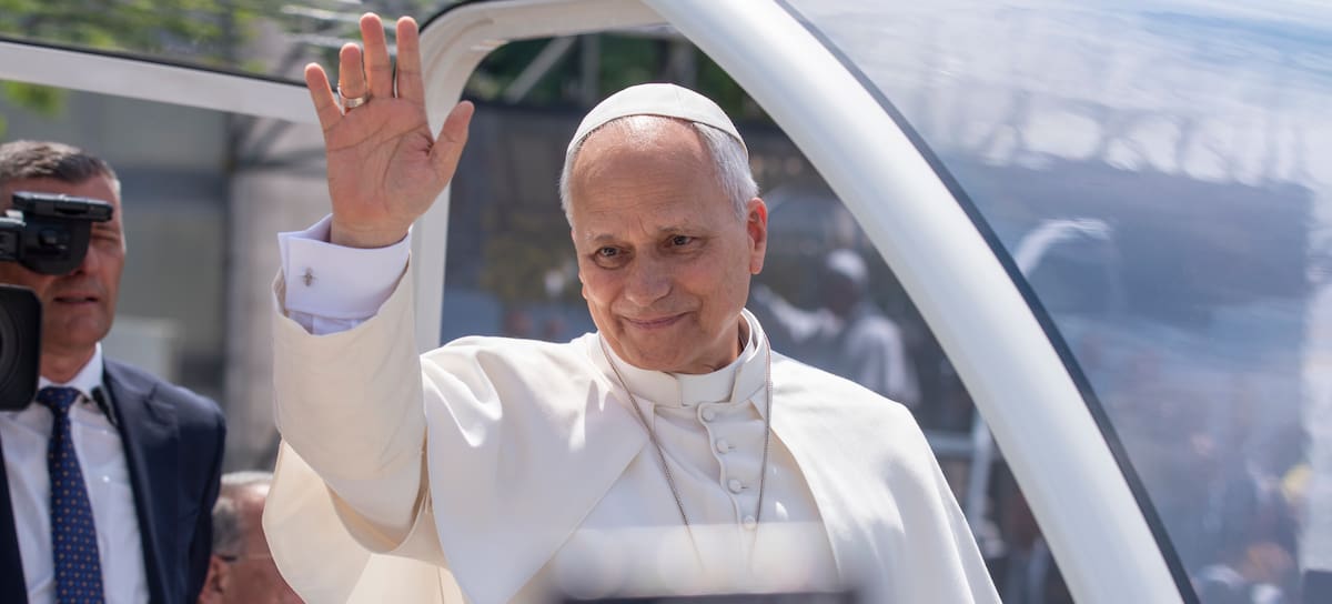 El Papa León XIV en Nápoles