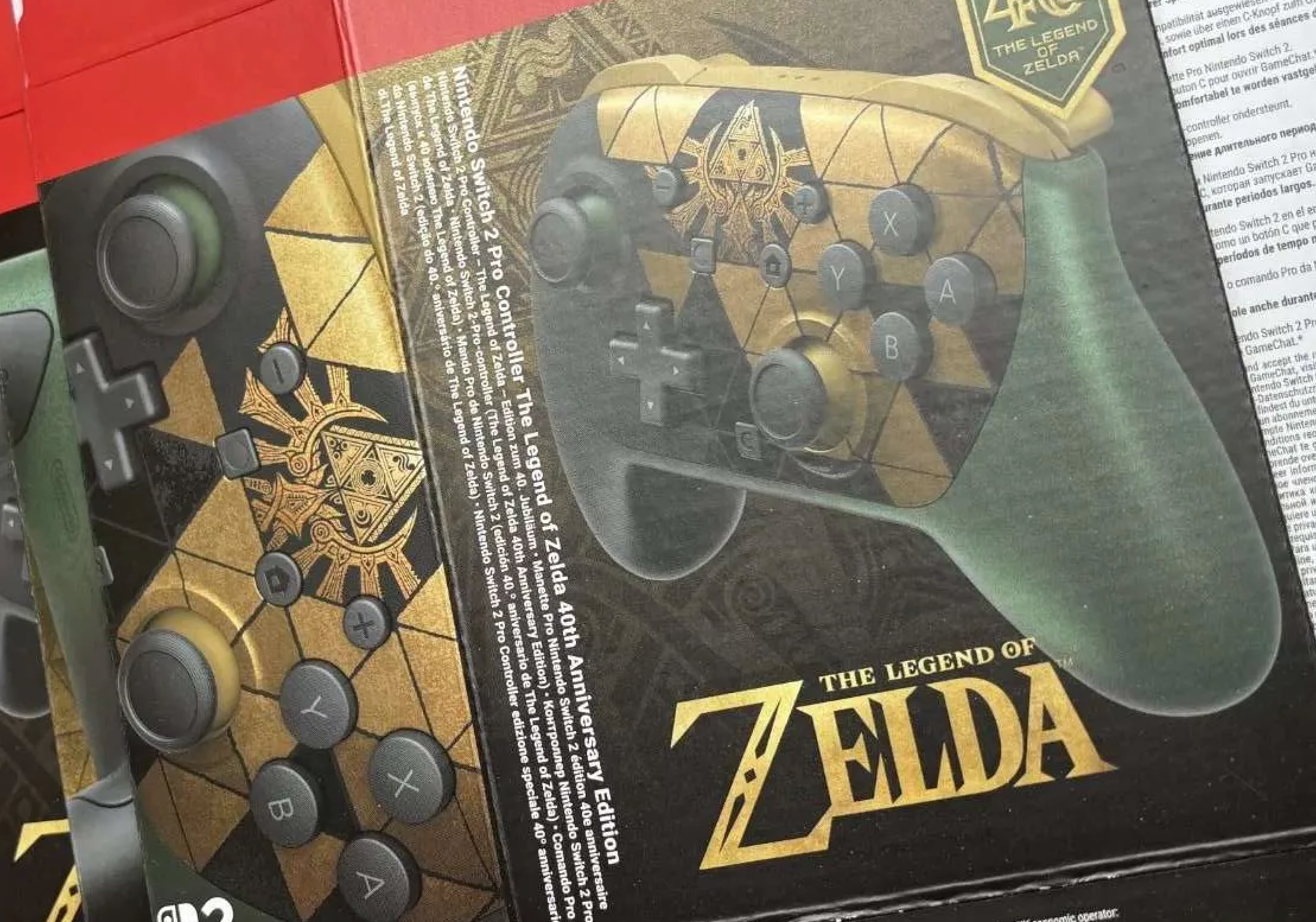 Se filtra el nuevo Nintendo Switch 2 Pro Controller de Zelda Ocarina of Time.