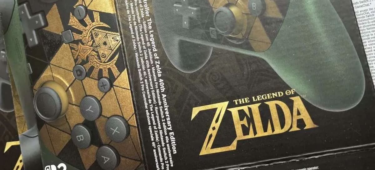 Se filtra el nuevo Nintendo Switch 2 Pro Controller de Zelda Ocarina of Time.