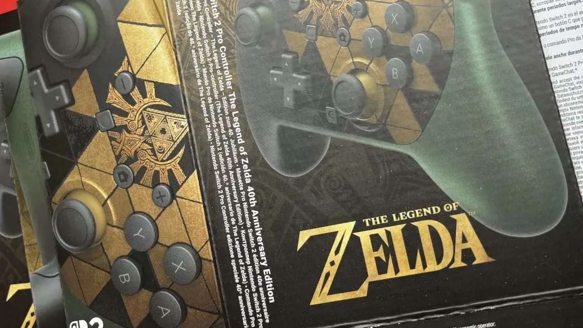 Filtrada la primera edición especial de Nintendo Switch 2: así sería la consola dedicada al 40º aniversario de Zelda