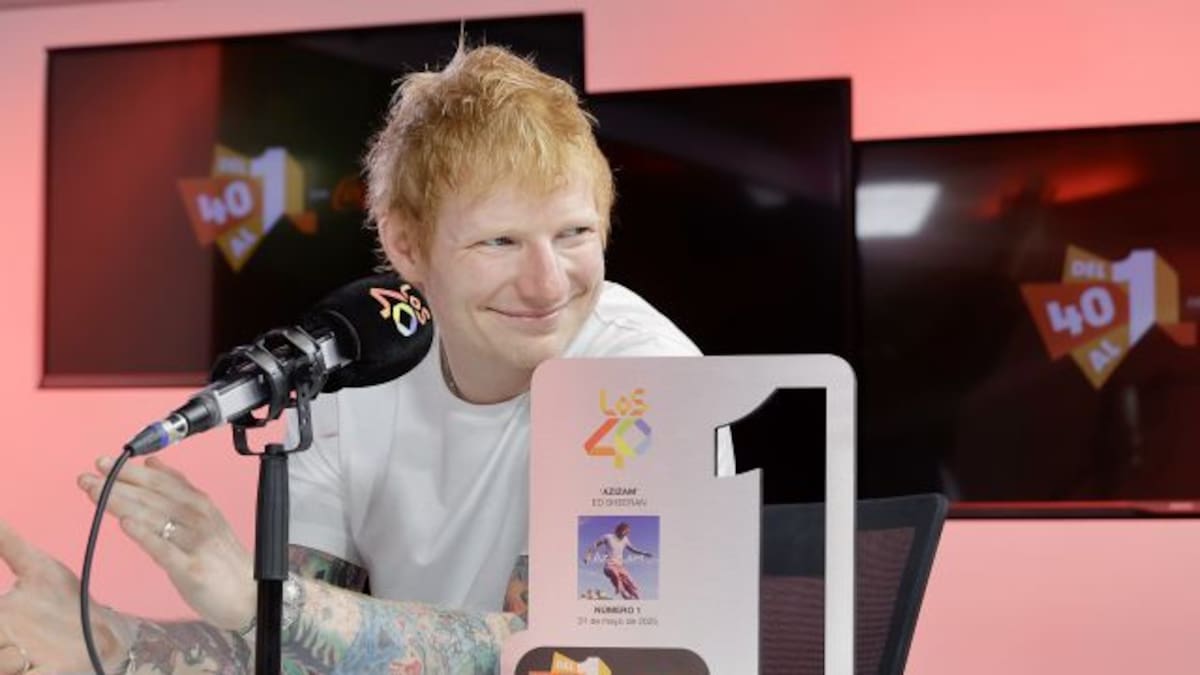 Ed Sheeran visita LOS40 España