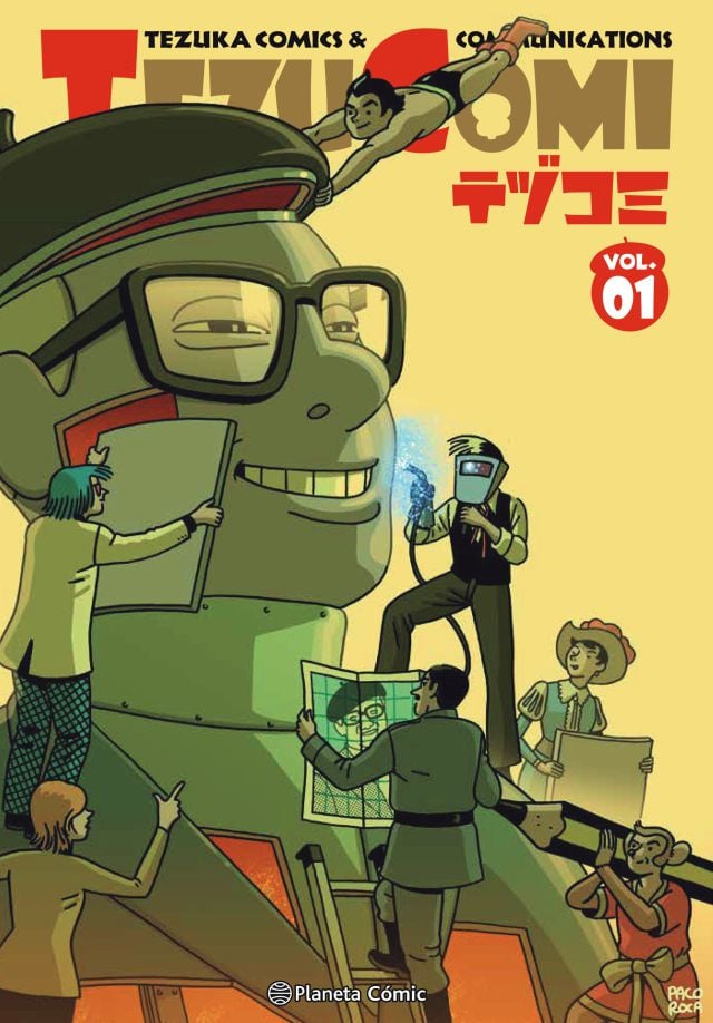 Paco Roca pone portada a Tezucomi en España.
