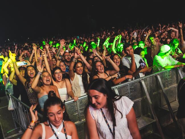 Y con un público entregadísimo... ¿cómo no iba a ser una noche épica?