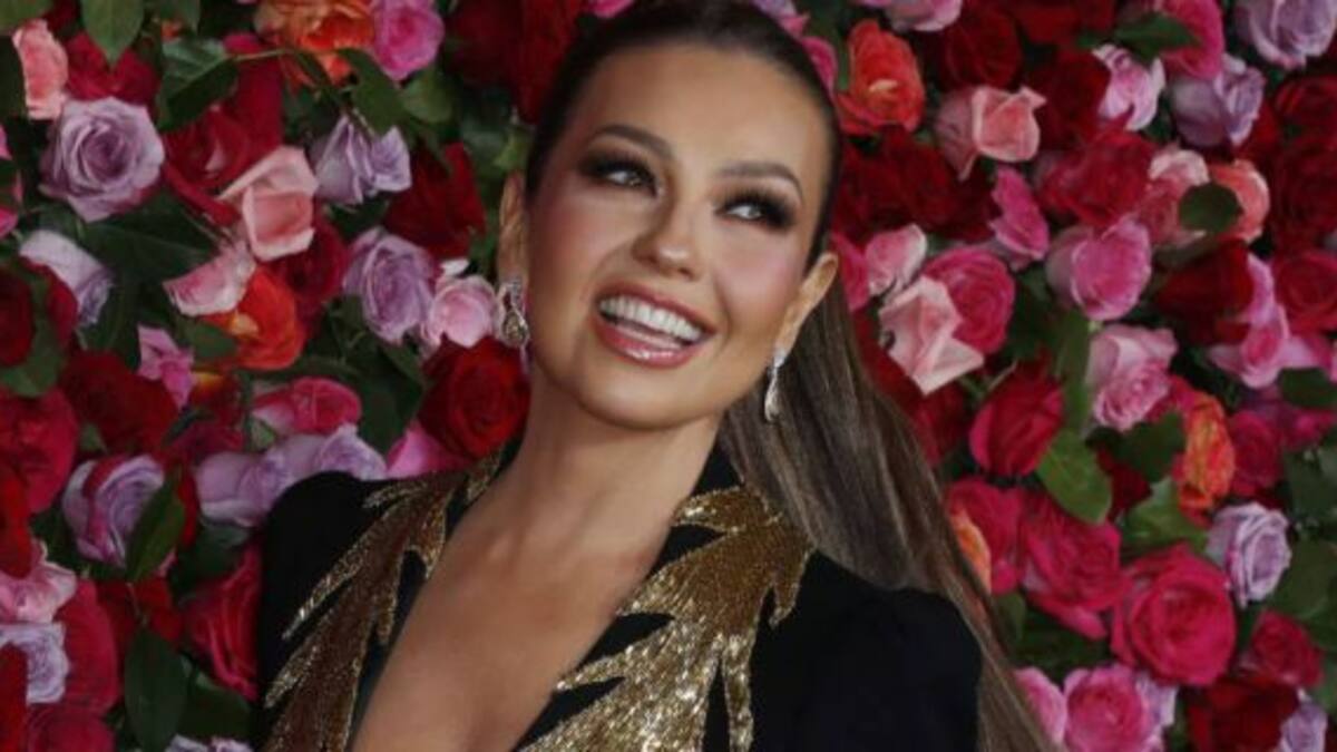 A Thalía le dijeron que se maquilló como un payaso y esta fue su respuesta