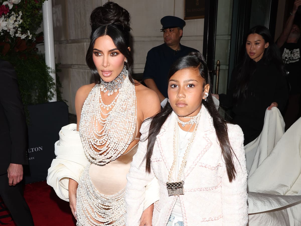 Kim Kardashian adelanta Halloween con un disfraz muy especial inspirado en su hija North West