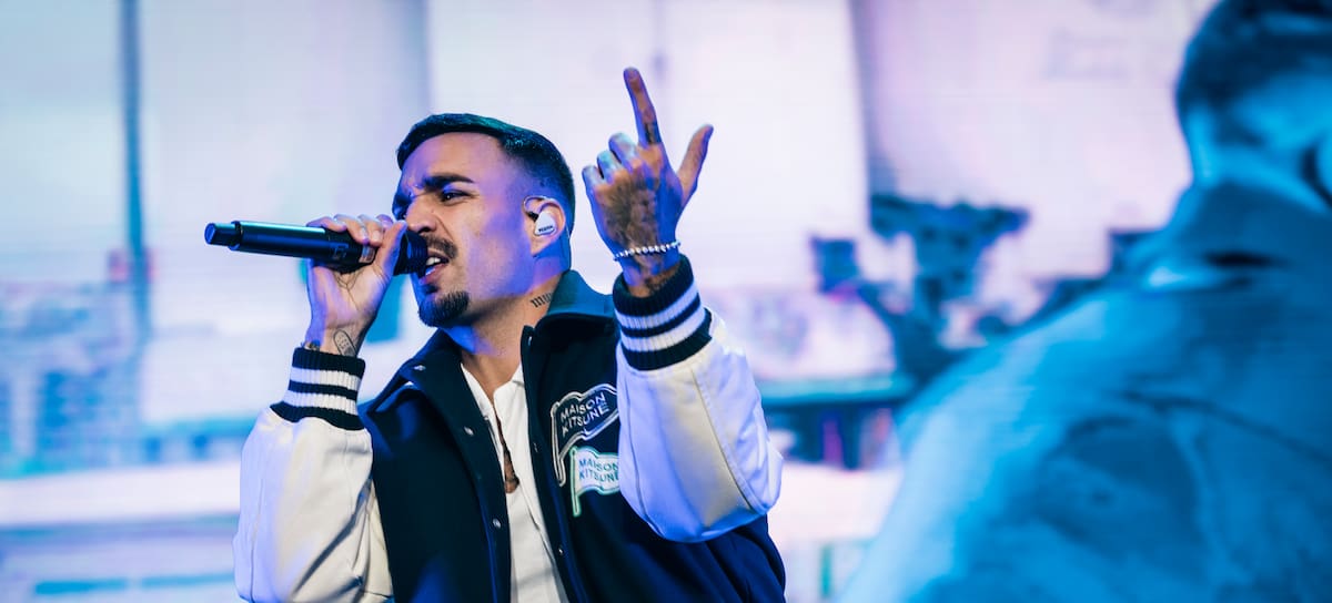 Rels B durante su concierto en A Coruna.